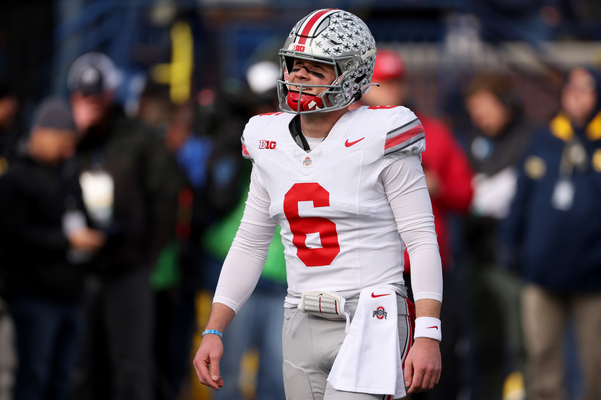 Ohio State Quarterback Kyle McCord Is In The Transfer Portal The Spun