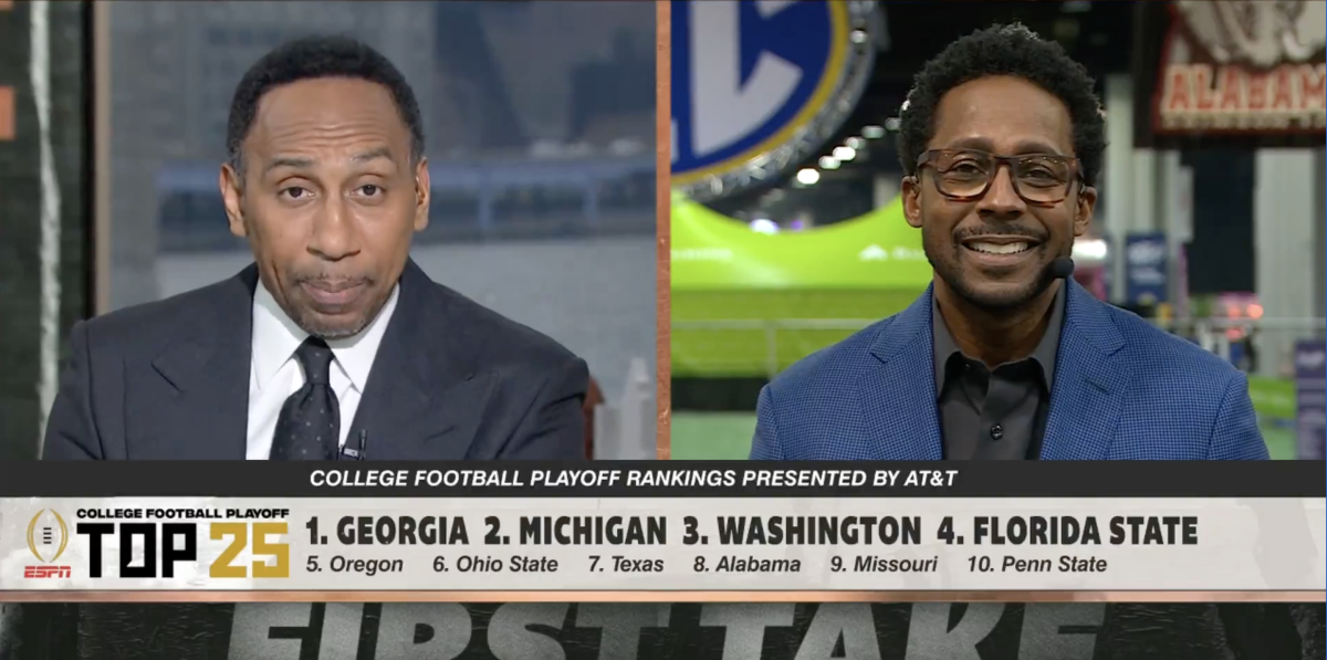 Stephen A. Smith: 'No Way In Hell' SEC Should Be Left Out Of Playoff ...