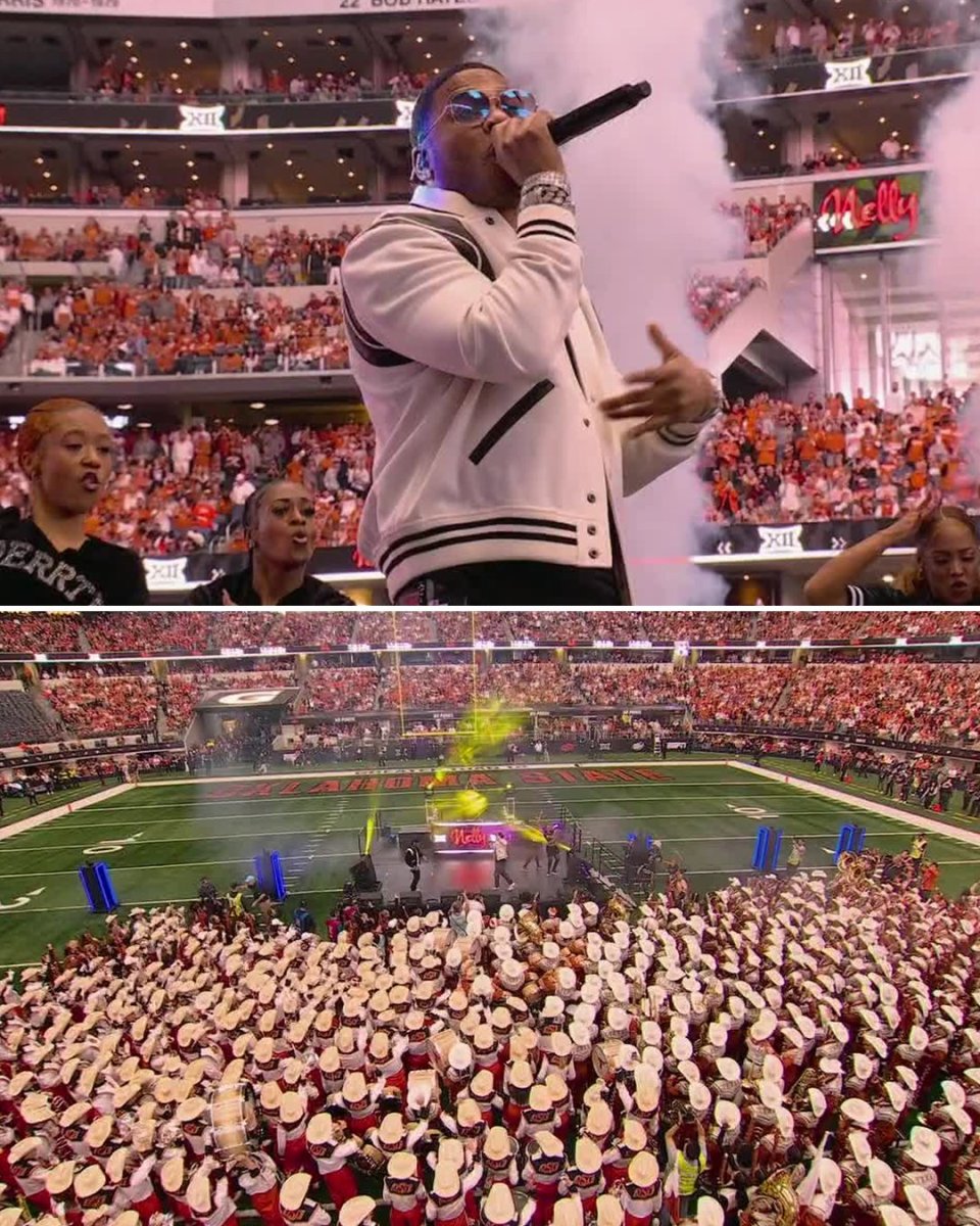 Nelly's Halftime Show For Big 12 Championship Received Mixed Reactions