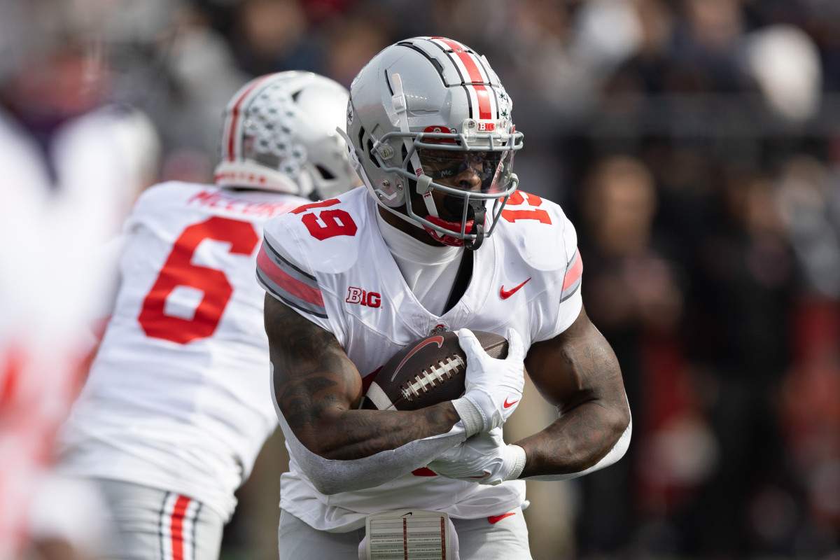 Ohio state football jersey clearance with name on back