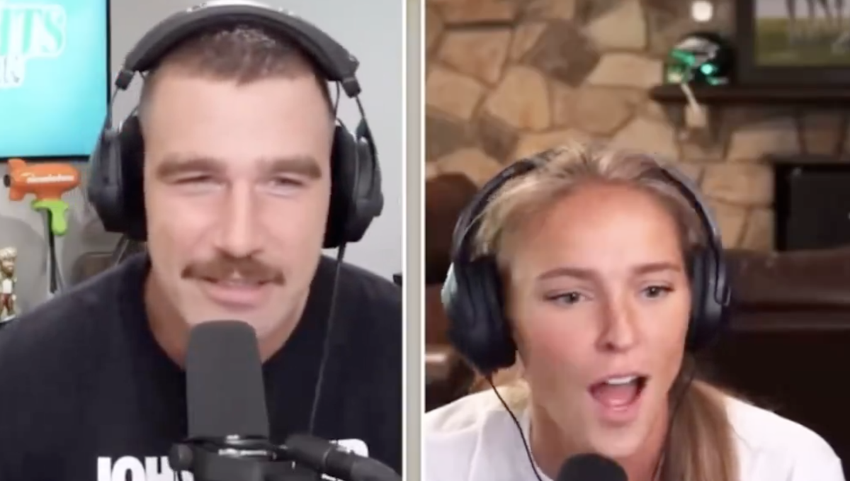 Travis Kelce Appeared To Let Relationship Secret Leak In September