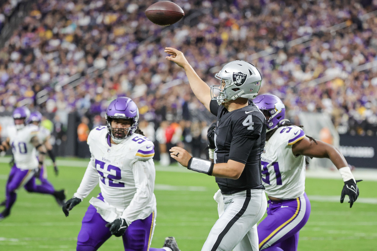 Everyone's Rooting For Same Final Score In Raiders vs. Vikings The Spun