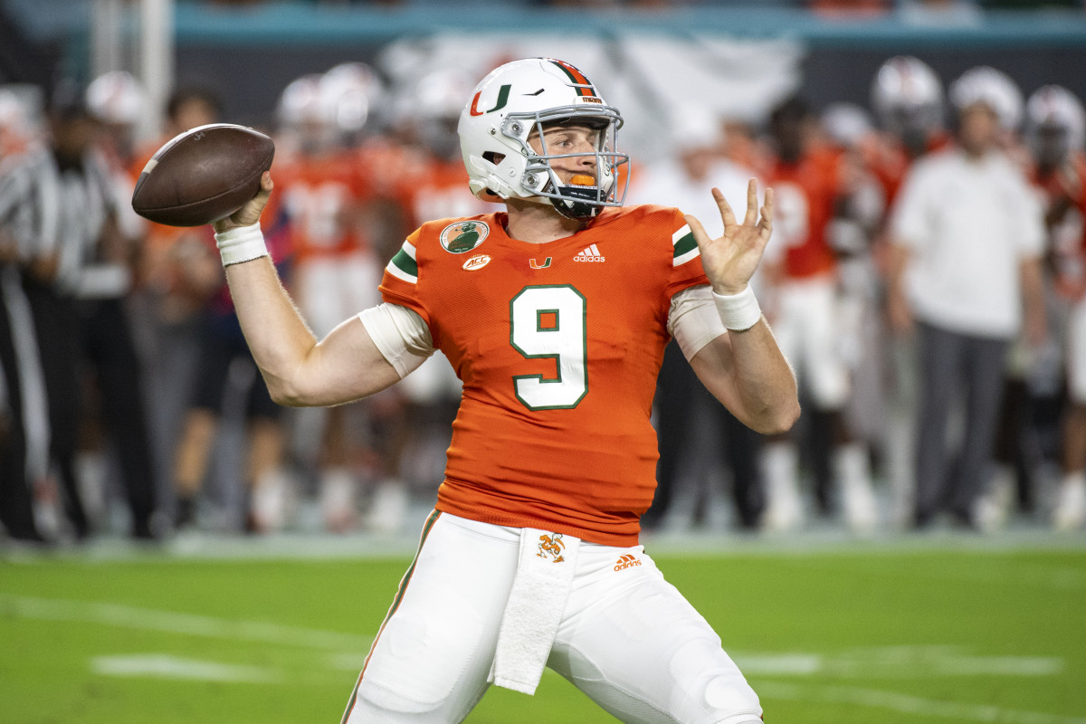 Miami Transfer QB Tyler Van Dyke Commits To Big Ten Program The Spun