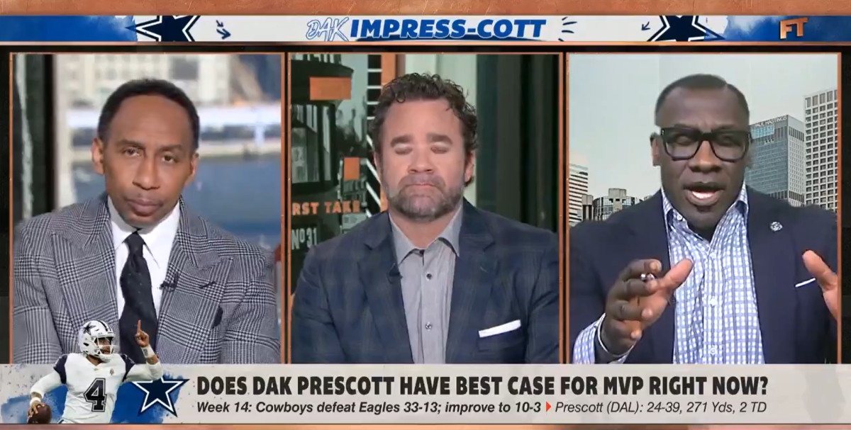 Video: Shannon Sharpe Calls ESPN Coworker The Wrong Name - The Spun