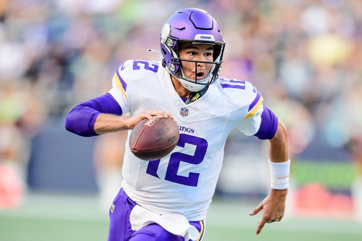 The Vikings will start Nick Mullens this week in their latest