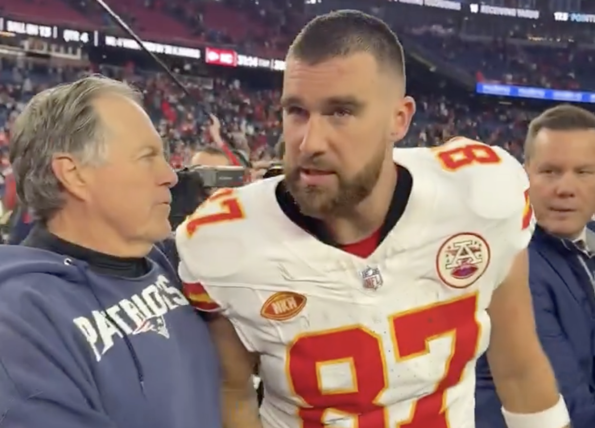 Travis Kelce Reveals What He Told Bill Belichick In Postgame Conversation The Spun 2864