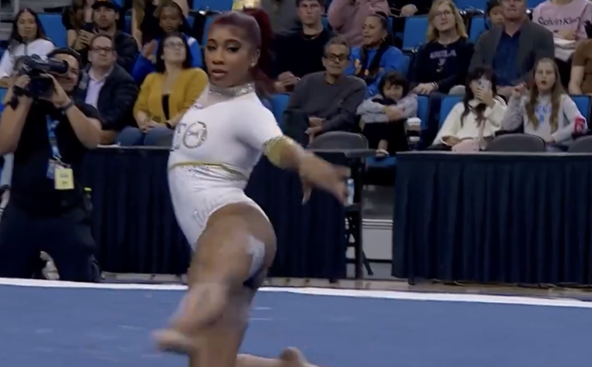 Video UCLA Gymnast Nya Reed's Epic Routine Is Going Viral The Spun