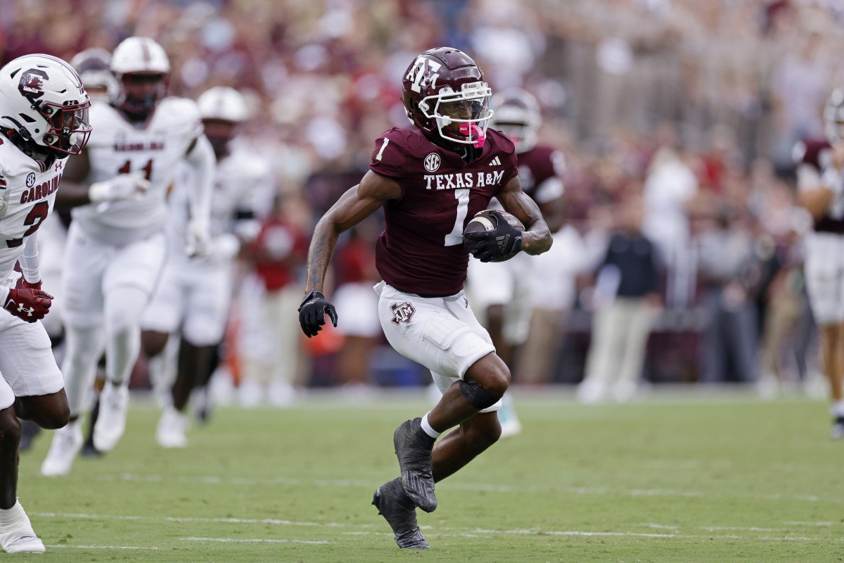 Former Texas A&M 5-Star Wide Receiver Enters Transfer Portal - The Spun