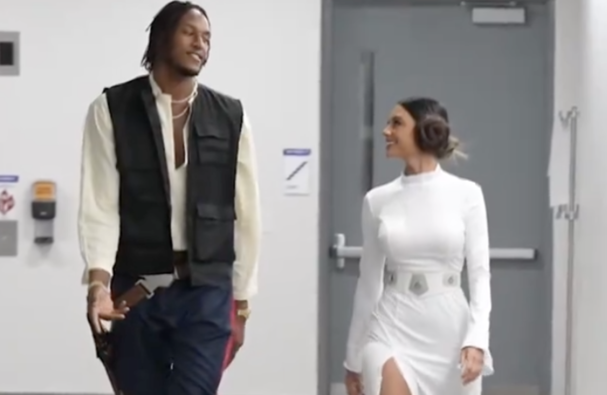 NBA Star's Mystery Girlfriend Goes Viral In 'Star Wars' Costume The Spun