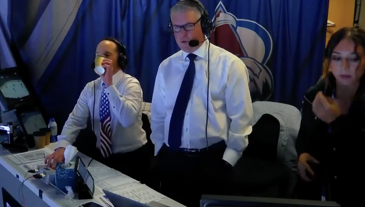 Avalanche Broadcaster Accidentally Drank From Partner's Chew Spitter