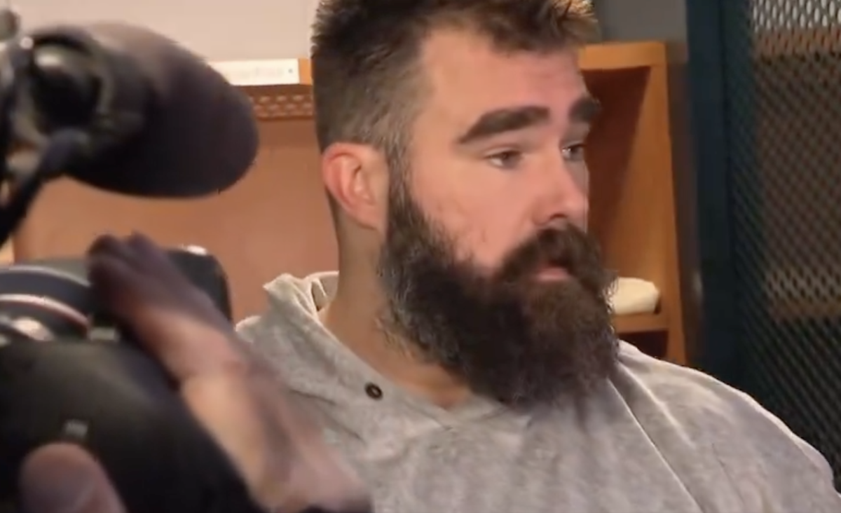 Jason Kelce Was Not Happy With Reporter's Postgame Question - The Spun