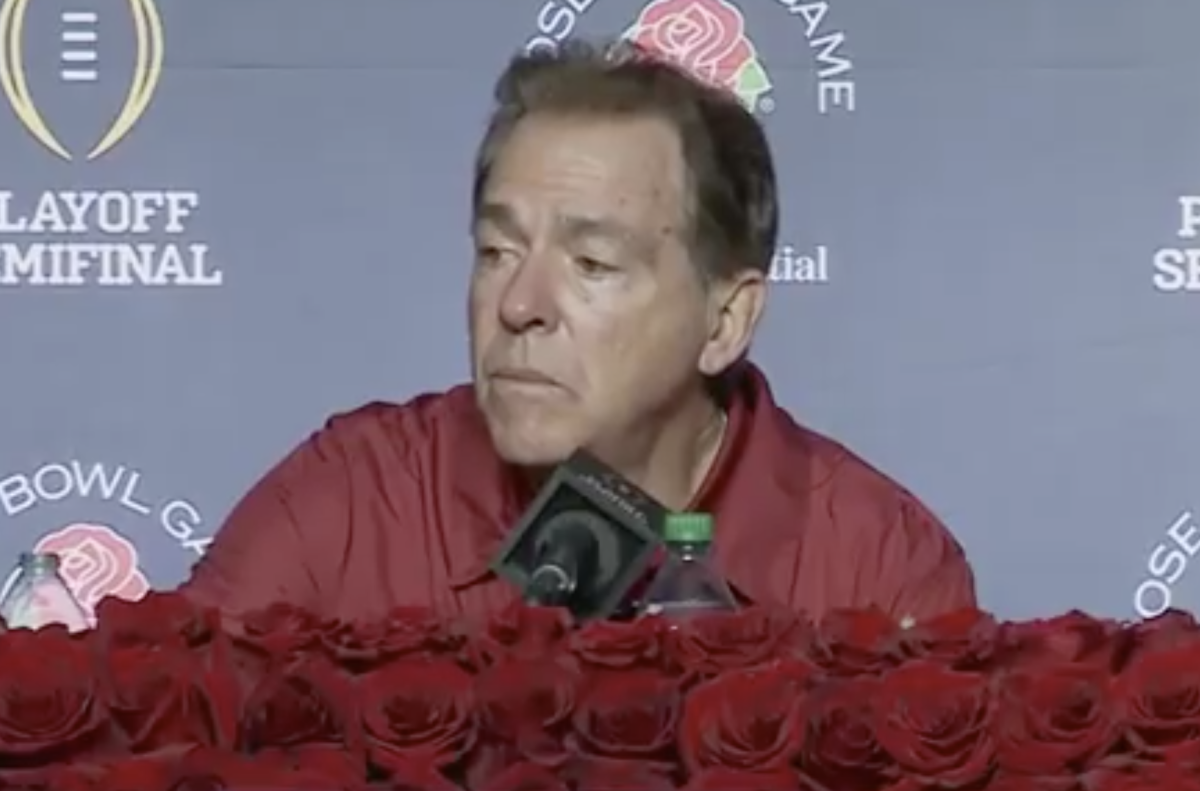 Nick Saban Reveals What He Told Alabama Players At Halftime Of Rose ...