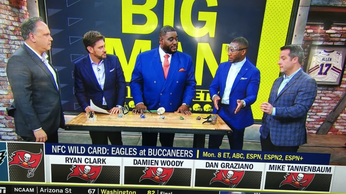 All Four ESPN Analysts Pick Buccaneers To Upset Eagles The Spun