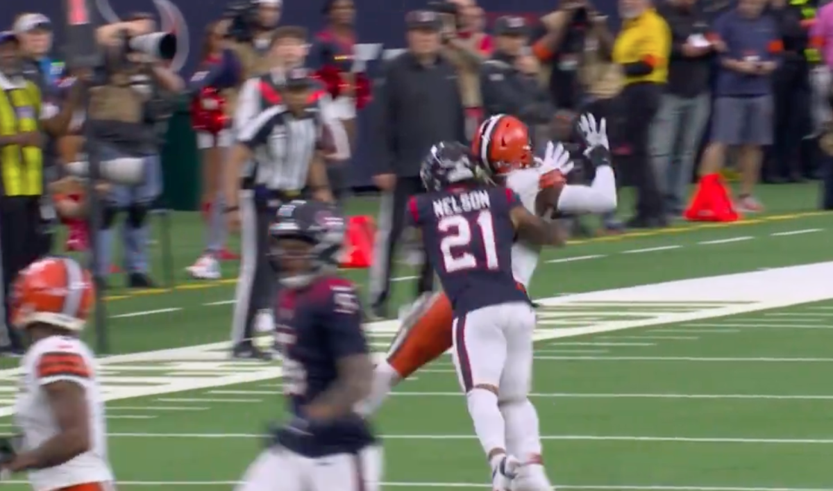 Officials Missed Blatant Pass Interference In Browns-Texans Game - The Spun