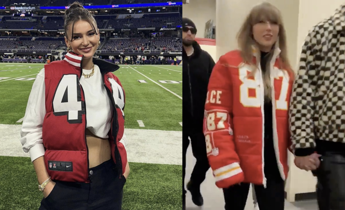 Kyle Juszczyk's Wife, Kristin, Reacts To Taylor Swift Wearing Her ...