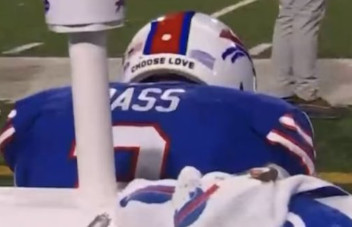 Photo Of Bills Kicker Tyler Bass On The Bench Is Heartbreaking The Spun