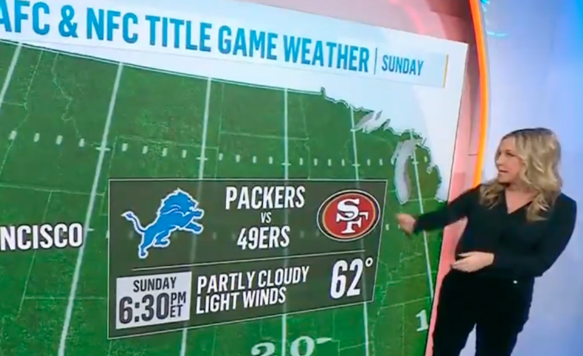 The Today Show Made Embarrassing Error Regarding NFC Title Game - The Spun