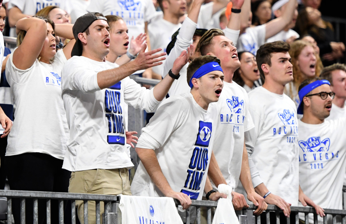 BYU Students Were Forced To Change Their Shirts That Spelled Out 'Horns ...