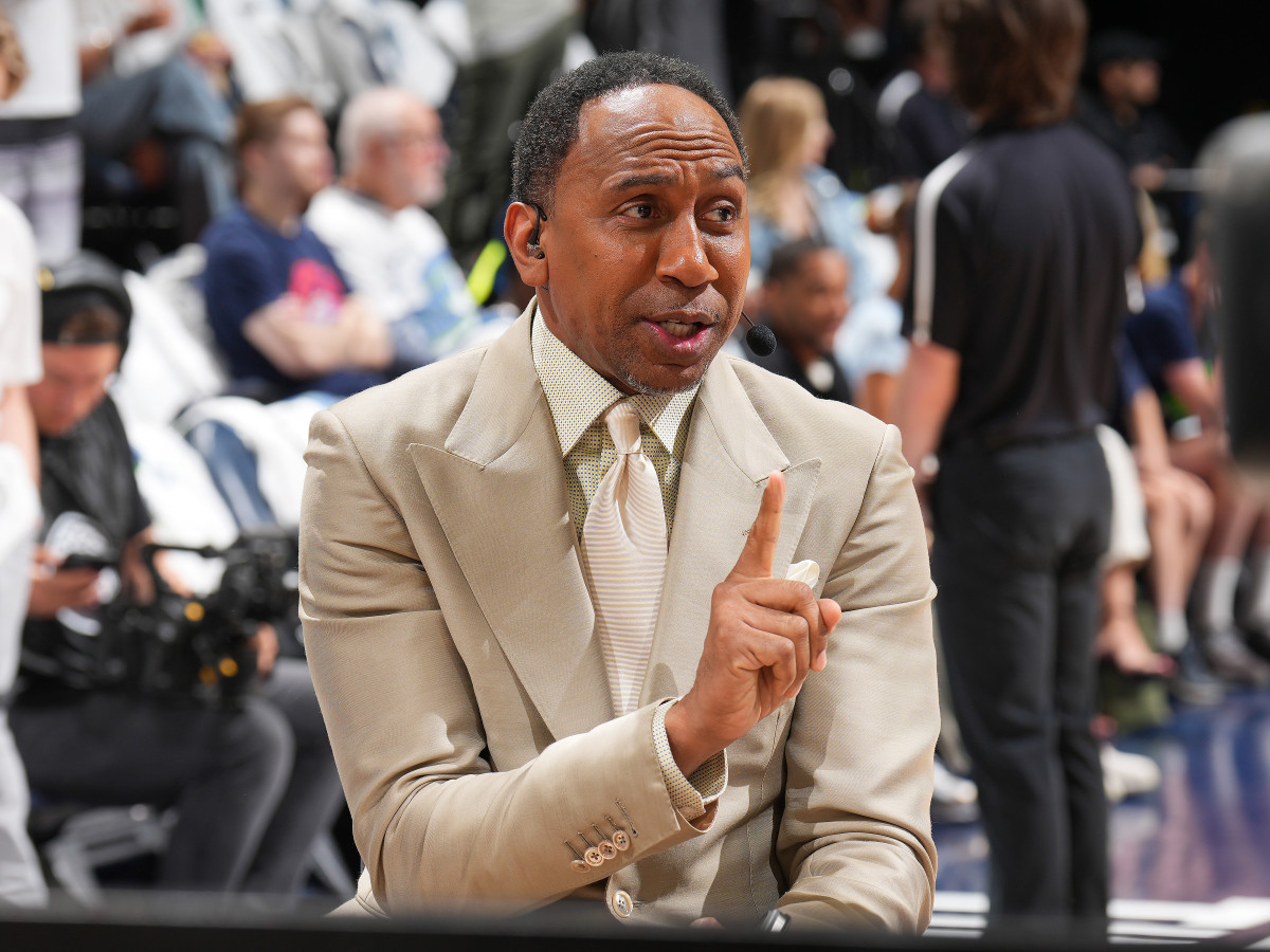 Stephen A. Smith Under Scrutiny For Behavior At NBA Finals Friday - The Spun
