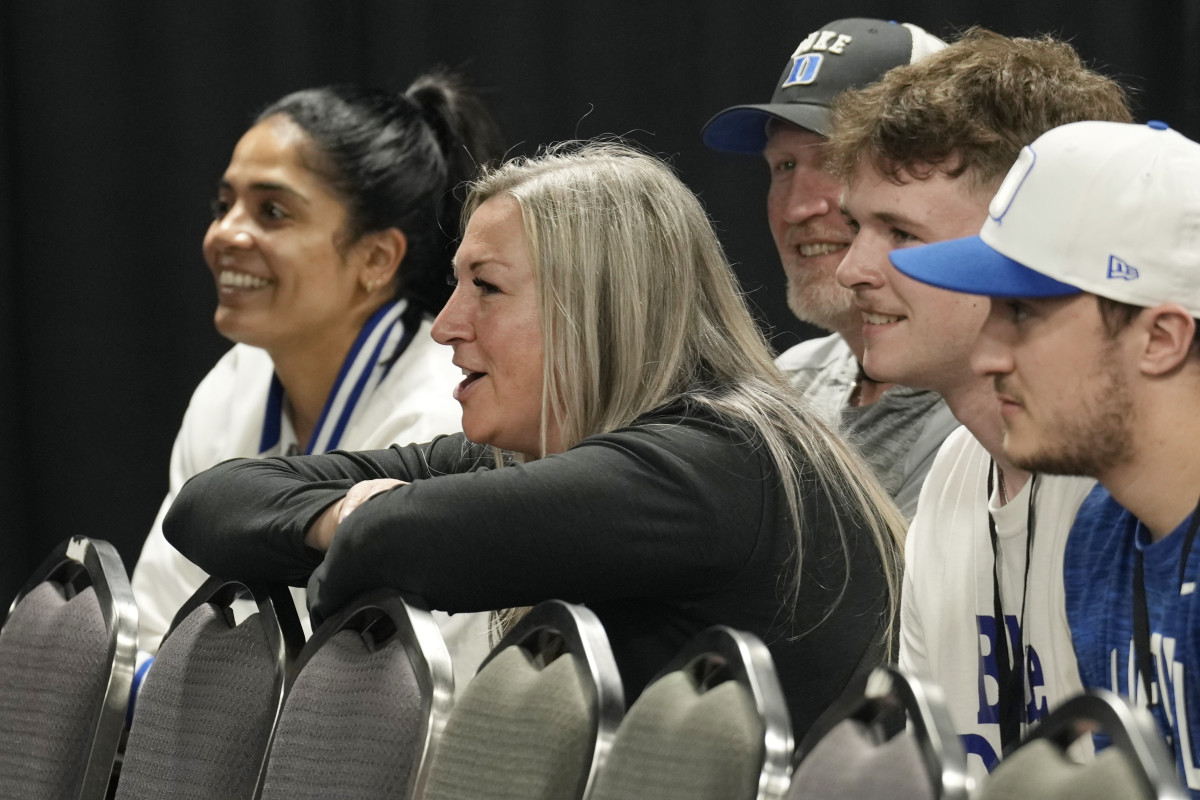 Cooper Flagg's Mom Goes Viral At The NBA Draft The Spun
