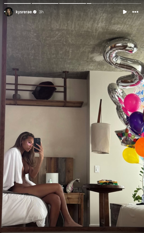 Former WNBA Star Kysre Gondrezick Stuns In 'Birthday Suit' Photo The Spun