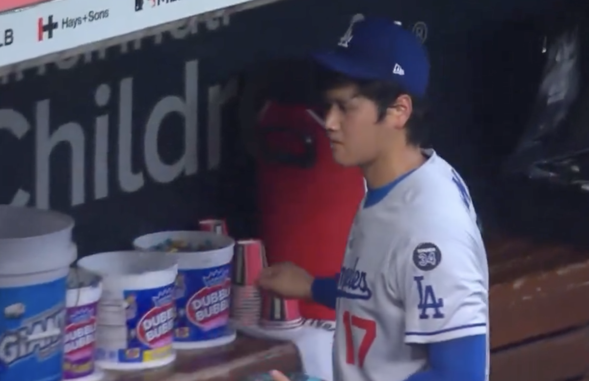 Telling Video Of Shohei Ohtani In Dugout Emerges After Injury - The Spun