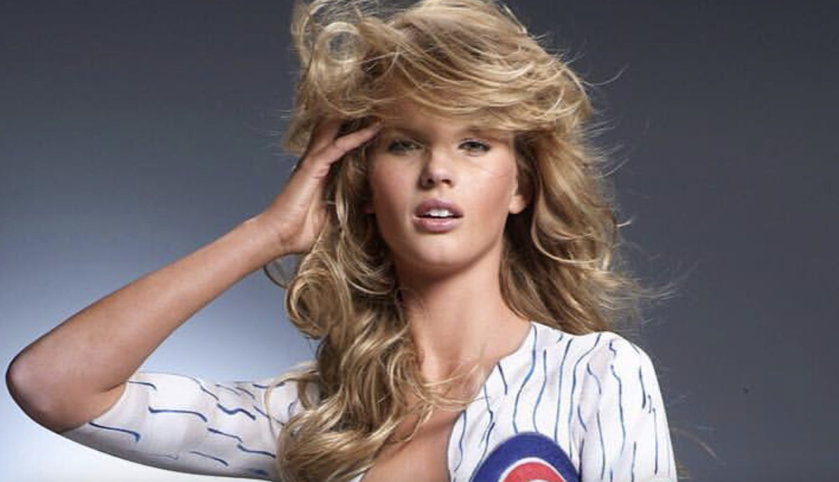 Swimsuit Model Wears A PaintedOn Jersey In JawDropping Photo The Spun