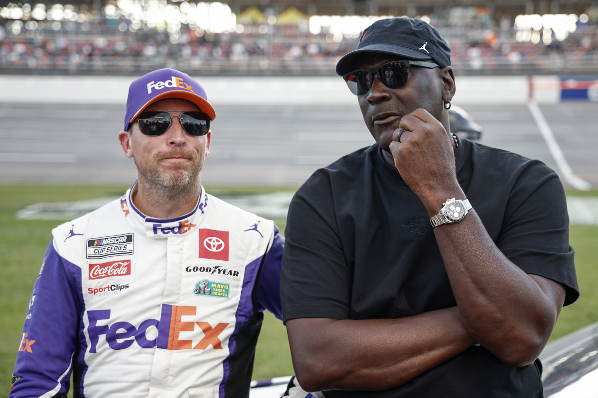 NASCAR's Denny Hamlin Hinting At Massive Sponsorship News - The Spun