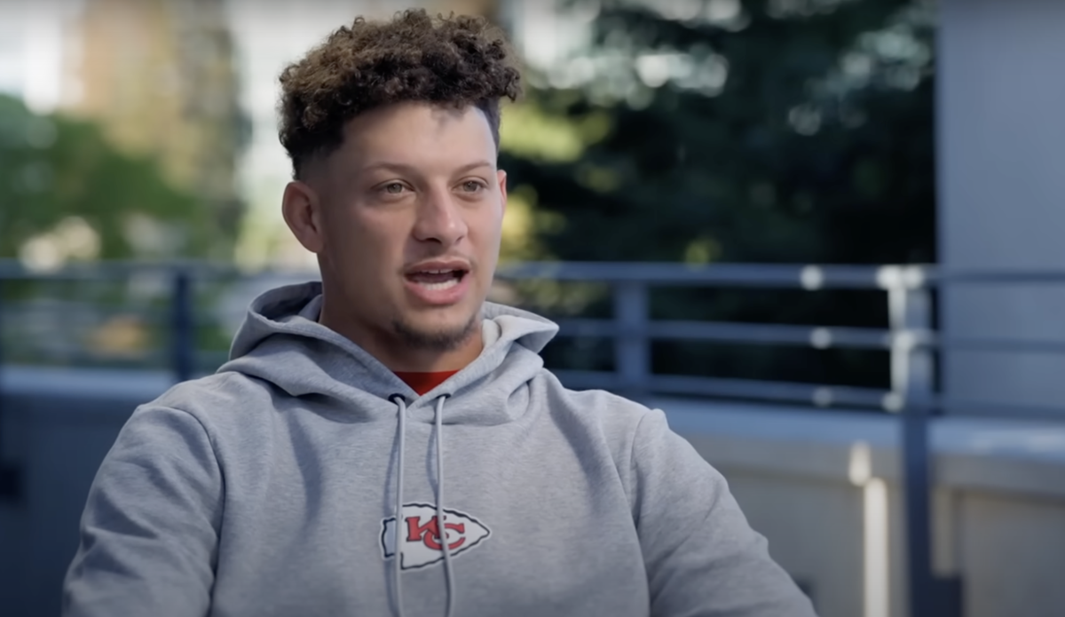 Patrick Mahomes interview.