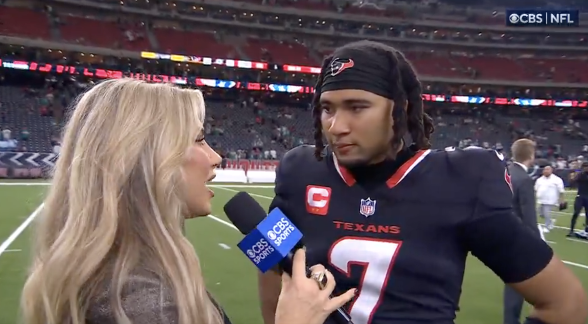 NFL Fans Praising C.J. Stroud For 'Classy' Postgame Interview - The Spun