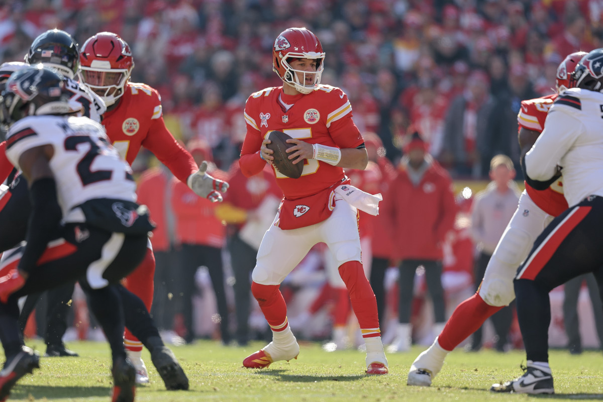 Chiefs quarterback Patrick Mahomes.