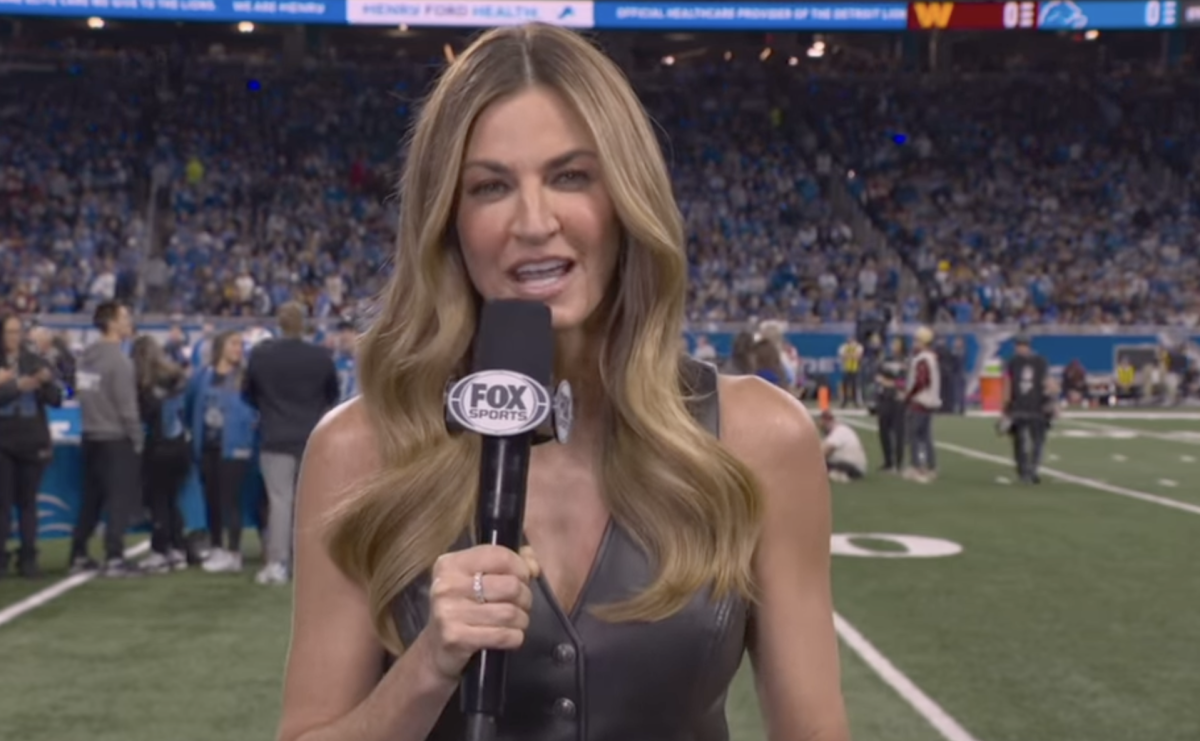 NFL Fans In Agreement On Erin Andrews' Playoff Outfit - The Spun