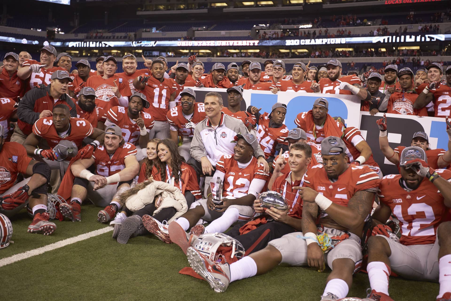 OHIO STATE 2014 NATIONAL CHAMPIONSHIP TEAM visual data 6