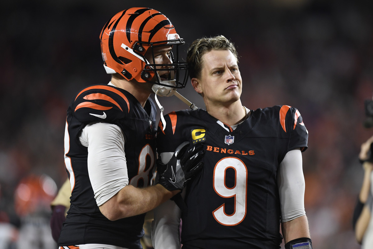 Mike Gesicki and Joe Burrow for the Bengals.