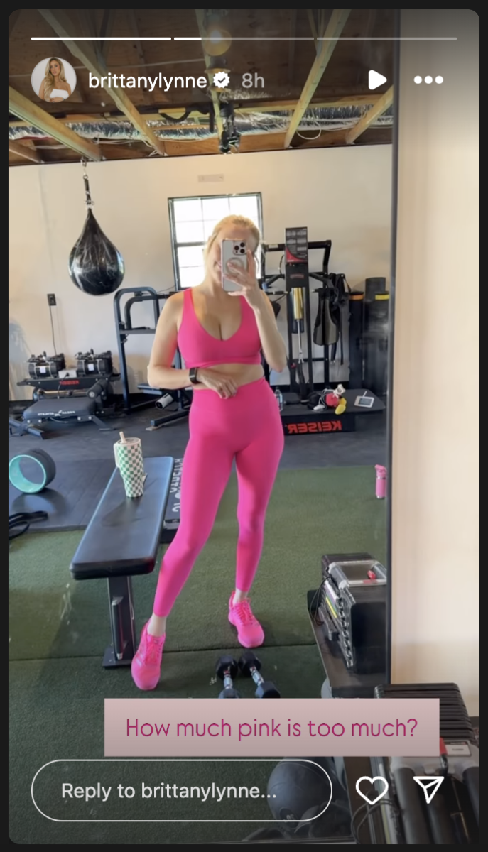 Brittany Mahomes postpartum photo.