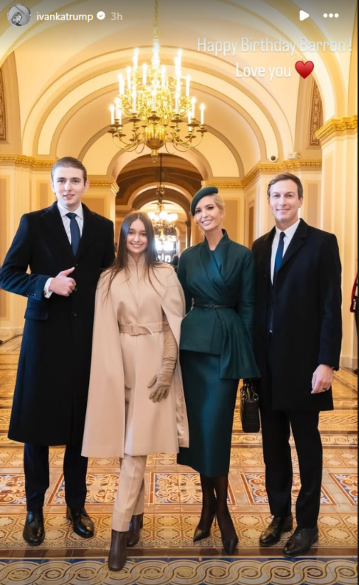 Ivanka Trump Posts 5Word Message For Barron Trump's Birthday The Spun Ivanka Trump Posts 5Word Message For Barron Trump's Birthday The Spun
