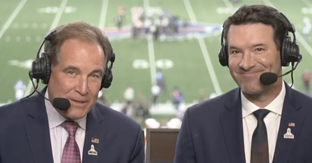 Tony Romo Impressed His CBS Coworker Jim Nantz On Sunday The Spun