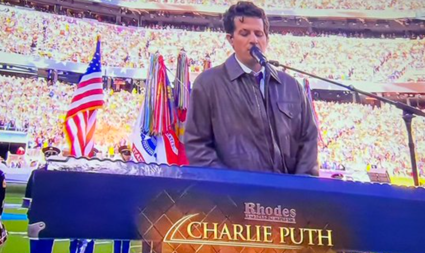 NFL-Fans liebten Charlie Puths Super-Bowl-Nationalhymne