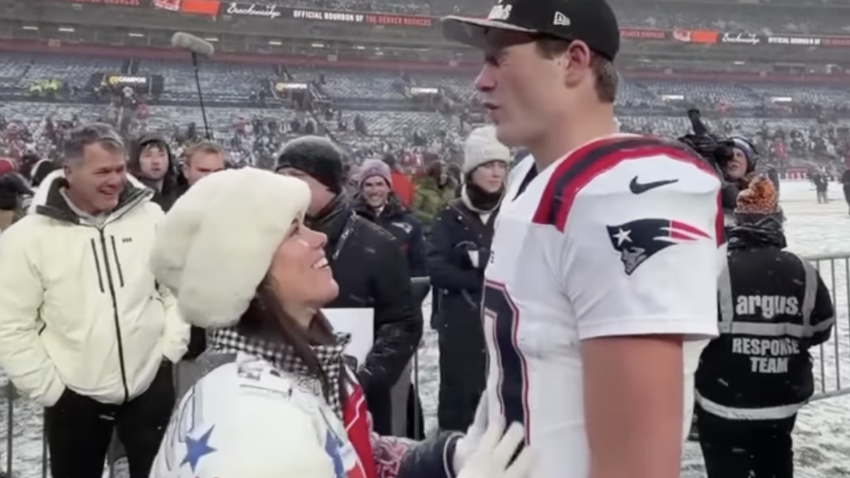 Drake Maye Faces Backlash For Postgame Behavior With His Wife - The Spun