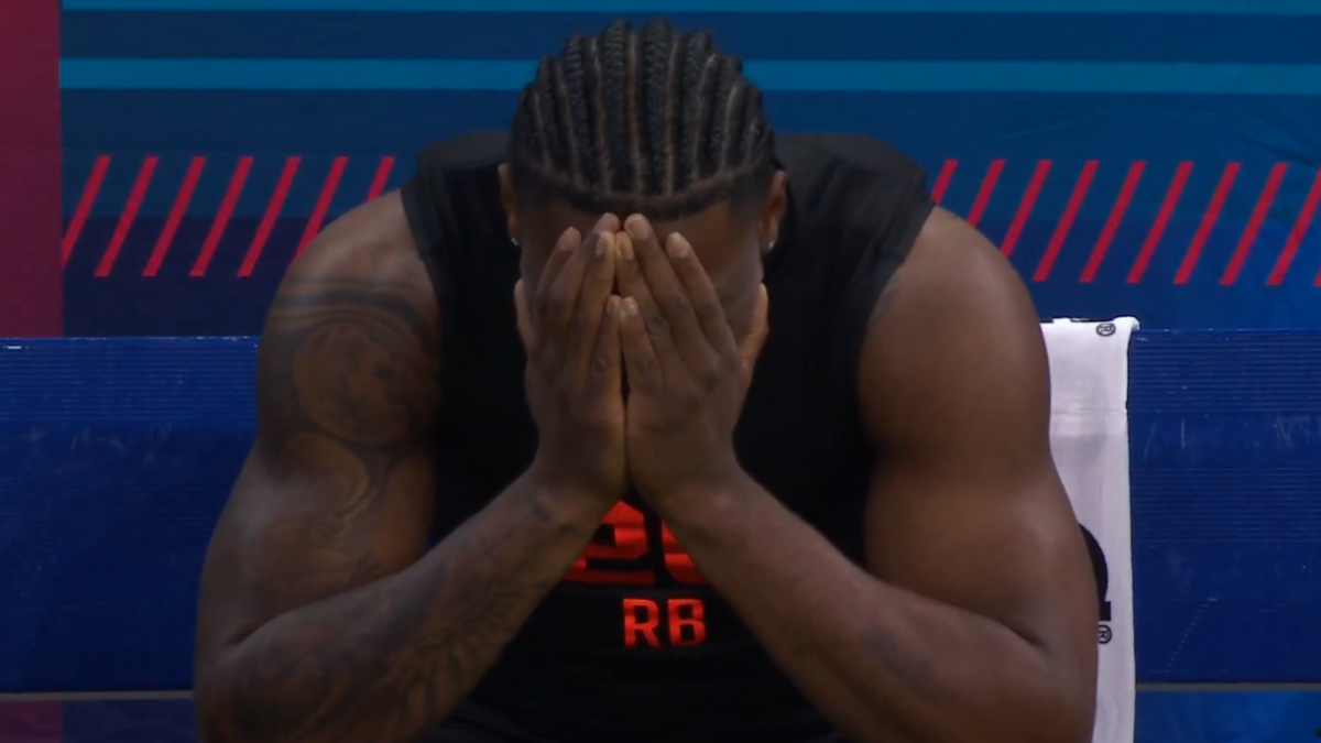 Mike Washington Jr. Receiving Support After Emotional NFL Combine Moment -  The Spun