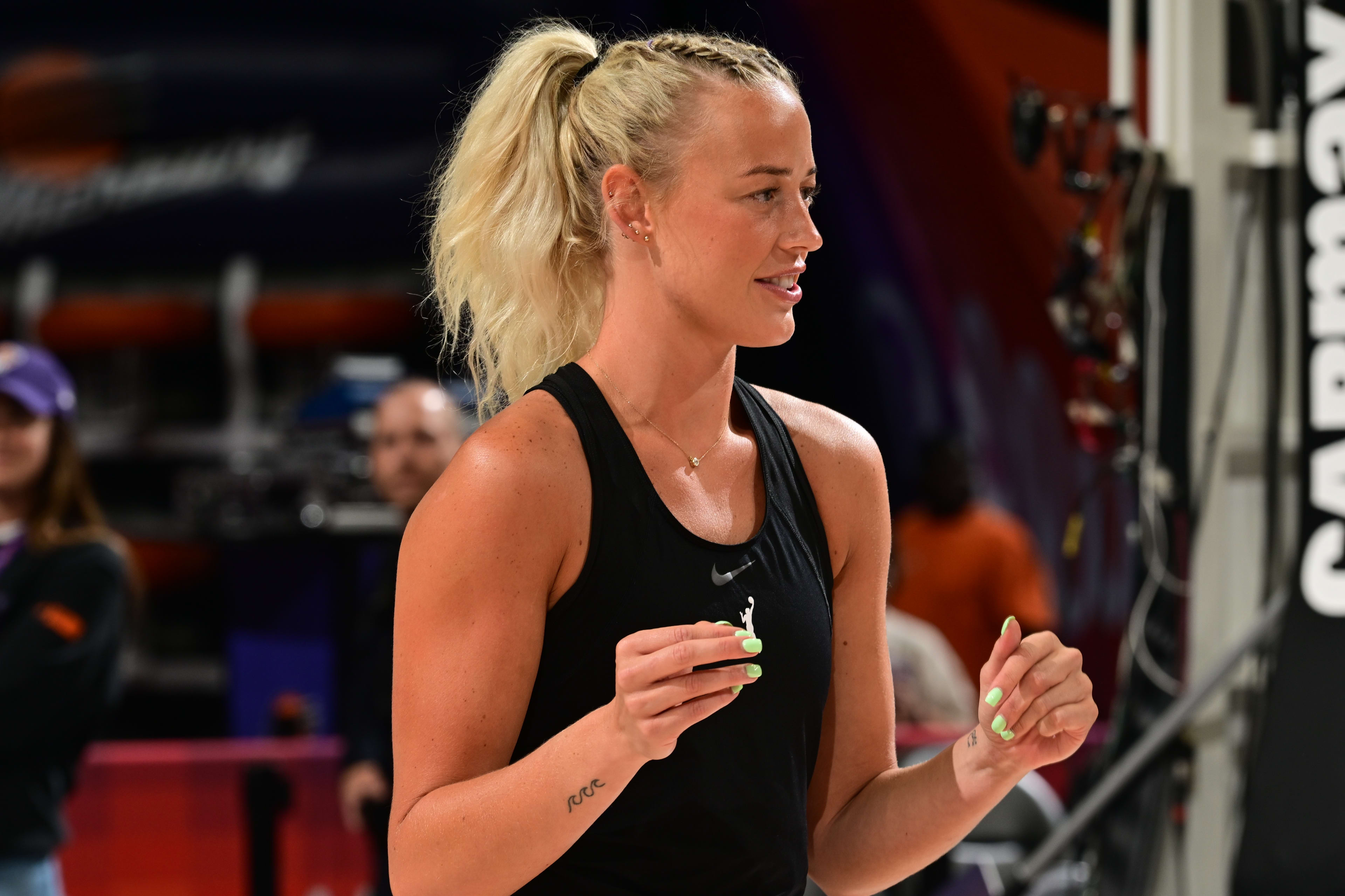 WNBA Star Sophie Cunningham Made It Clear Who She's Rooting For In Super  Bowl - The Spun