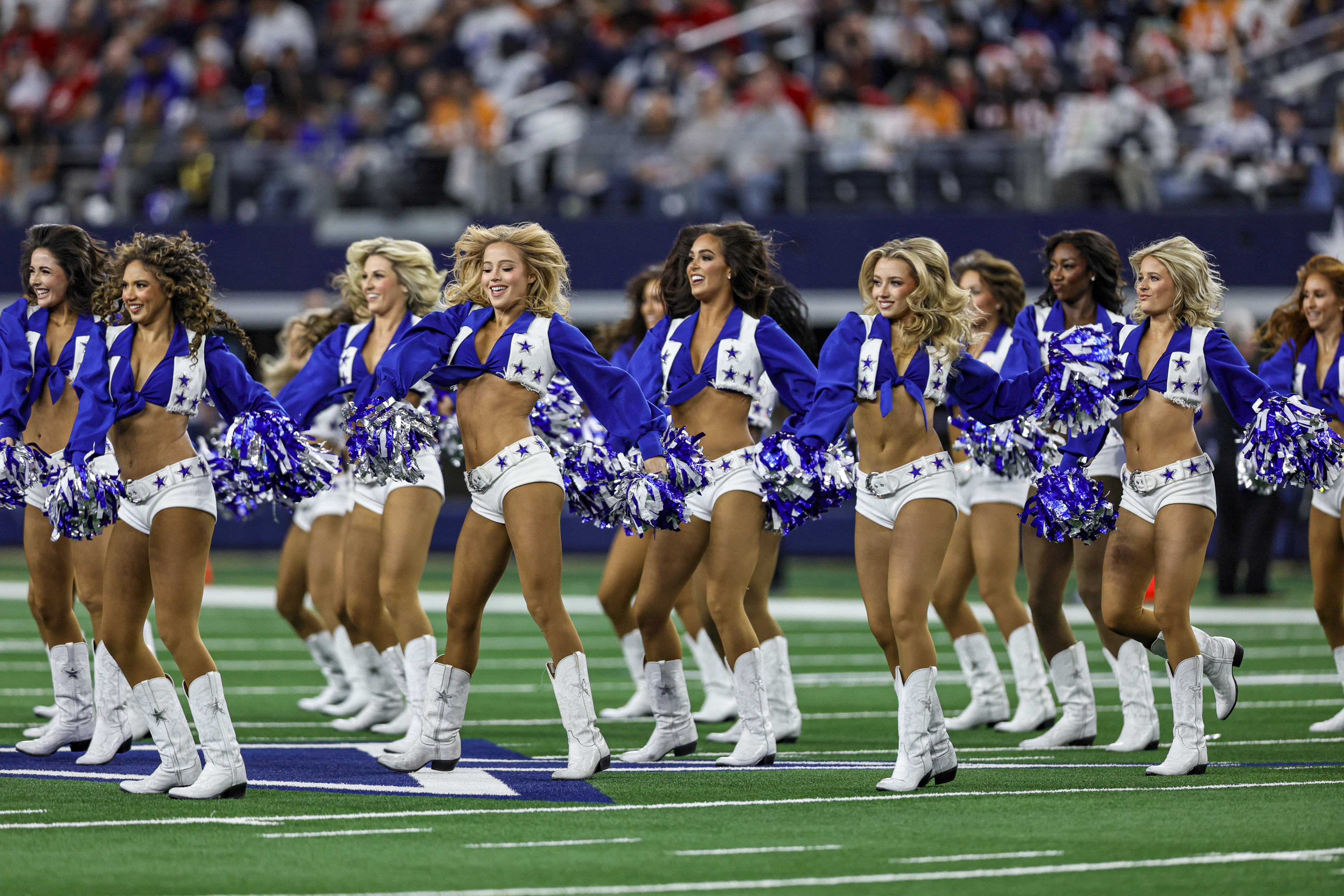 DCC cheerleaders in 2025.