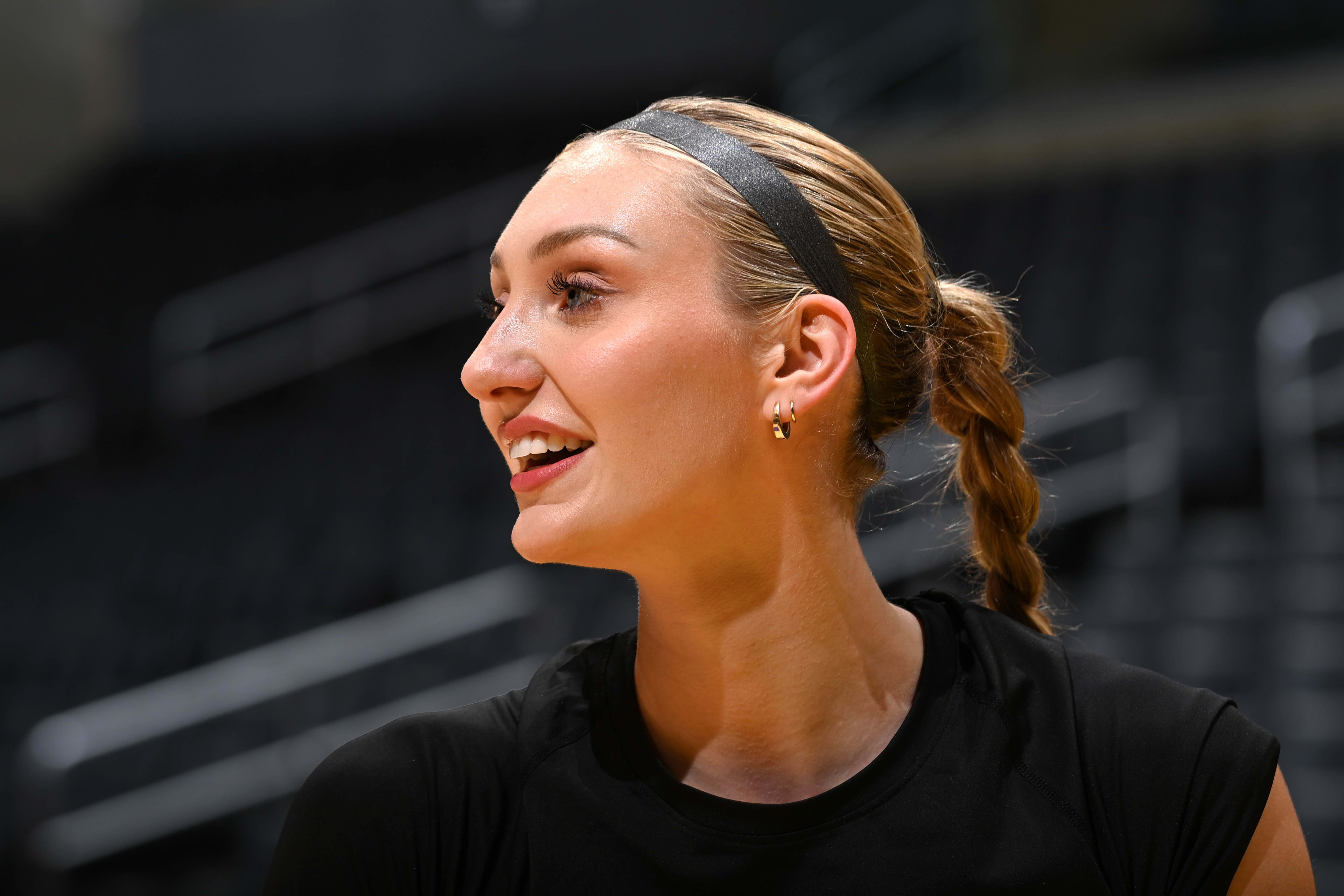 Cameron Brink of the Los Angeles Sparks.