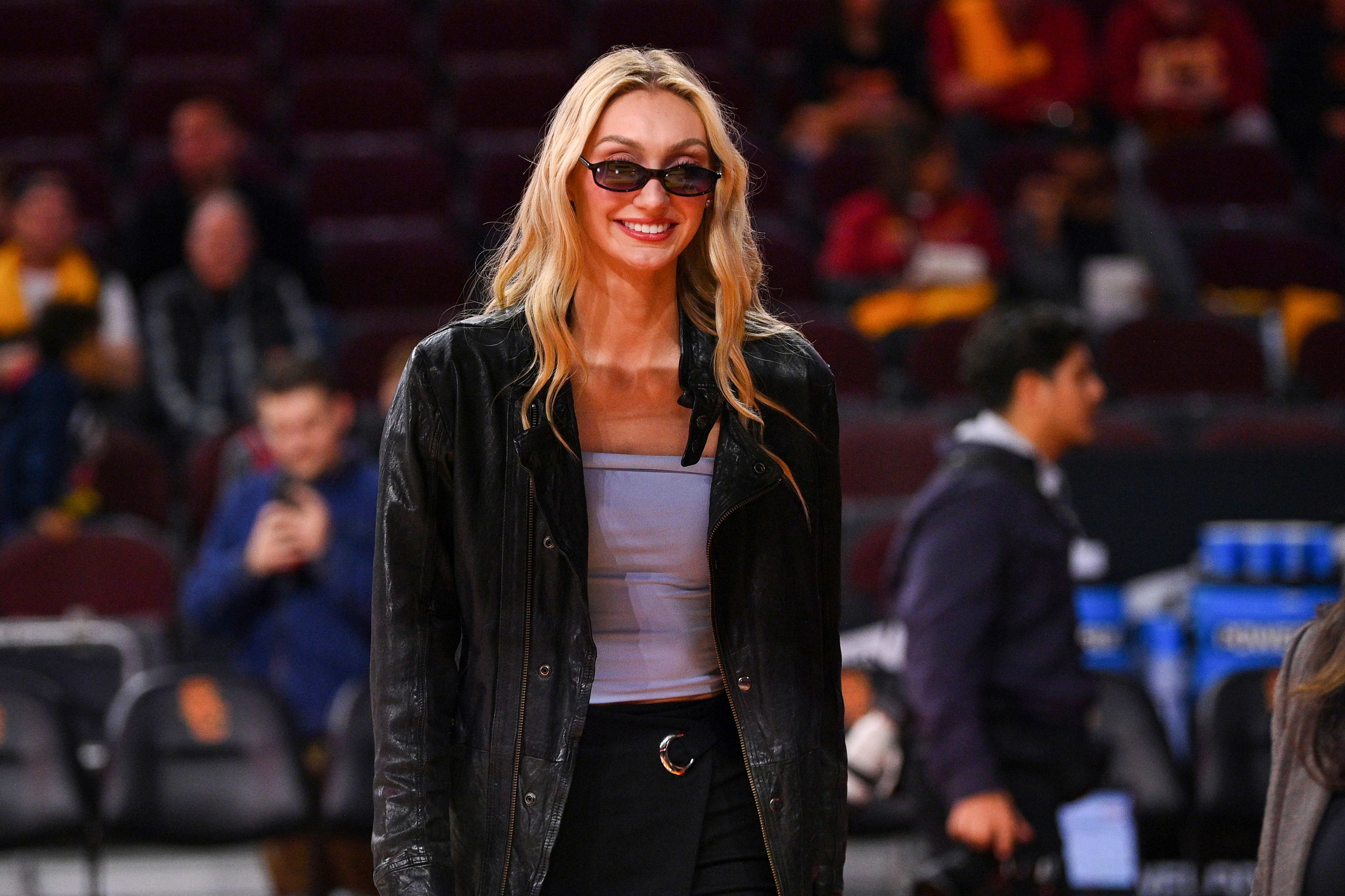 Cameron Brink of the Los Angeles Sparks.