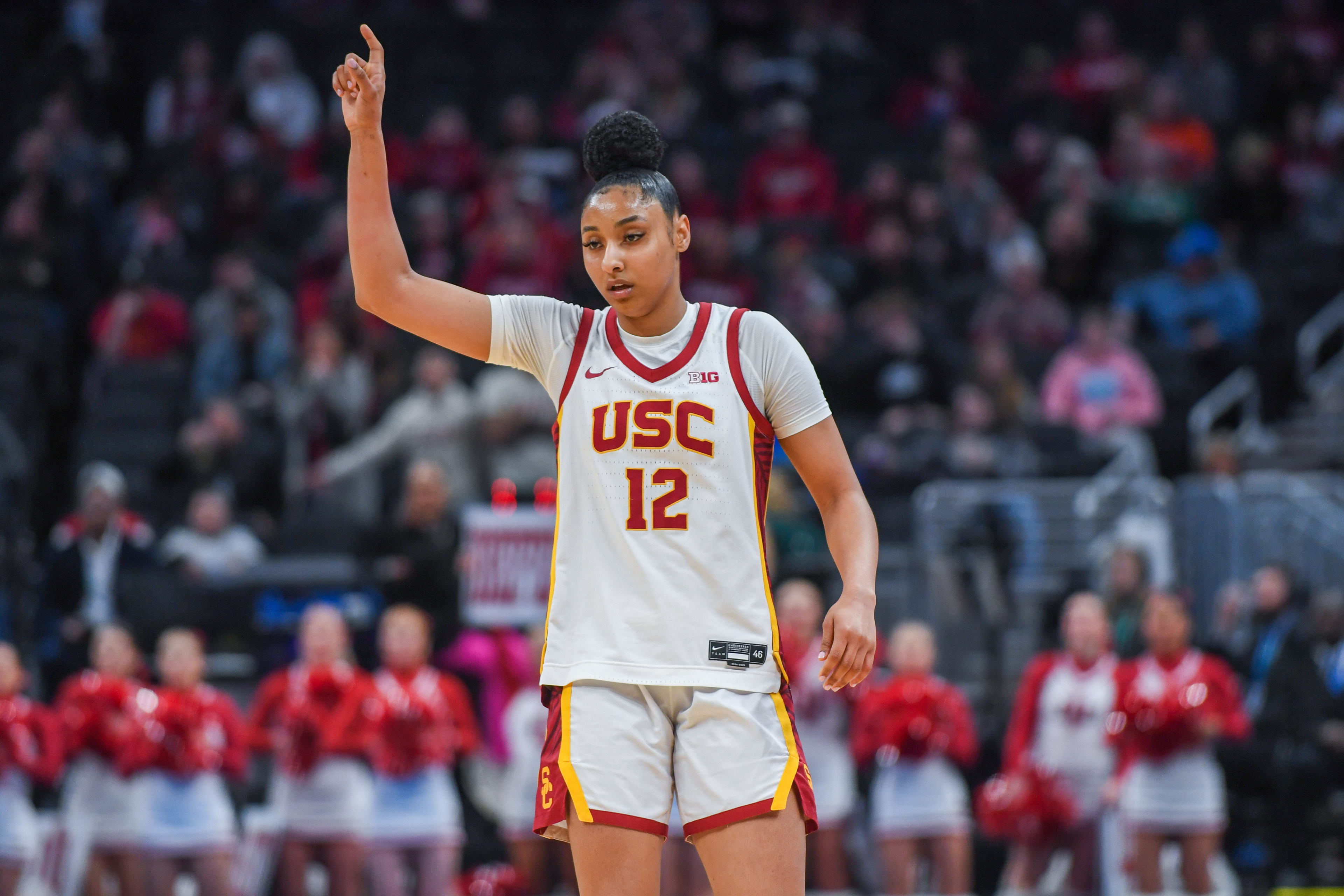 JuJu Watkins against Indiana.