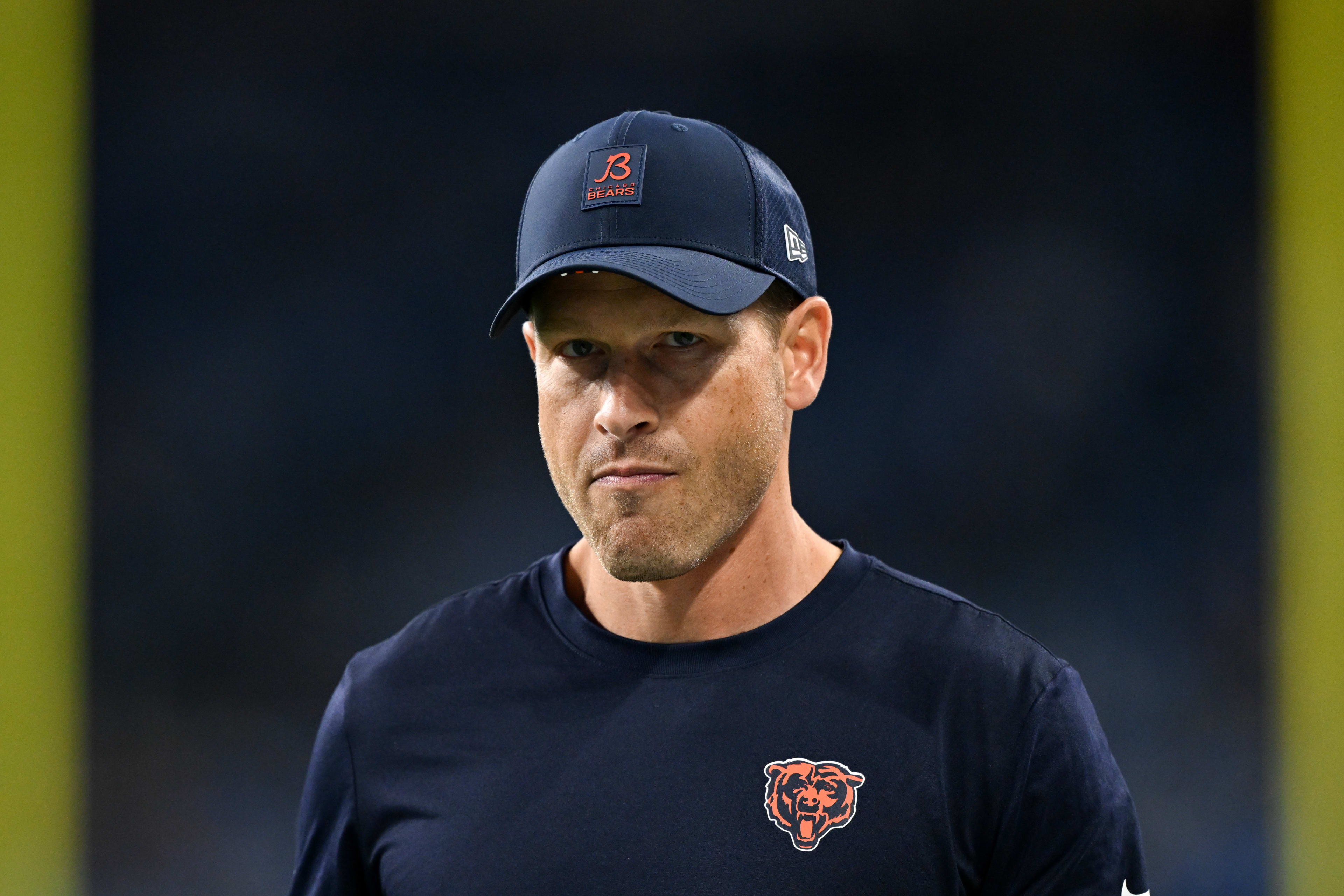 Chicago Bears head coach Ben Johnson.
