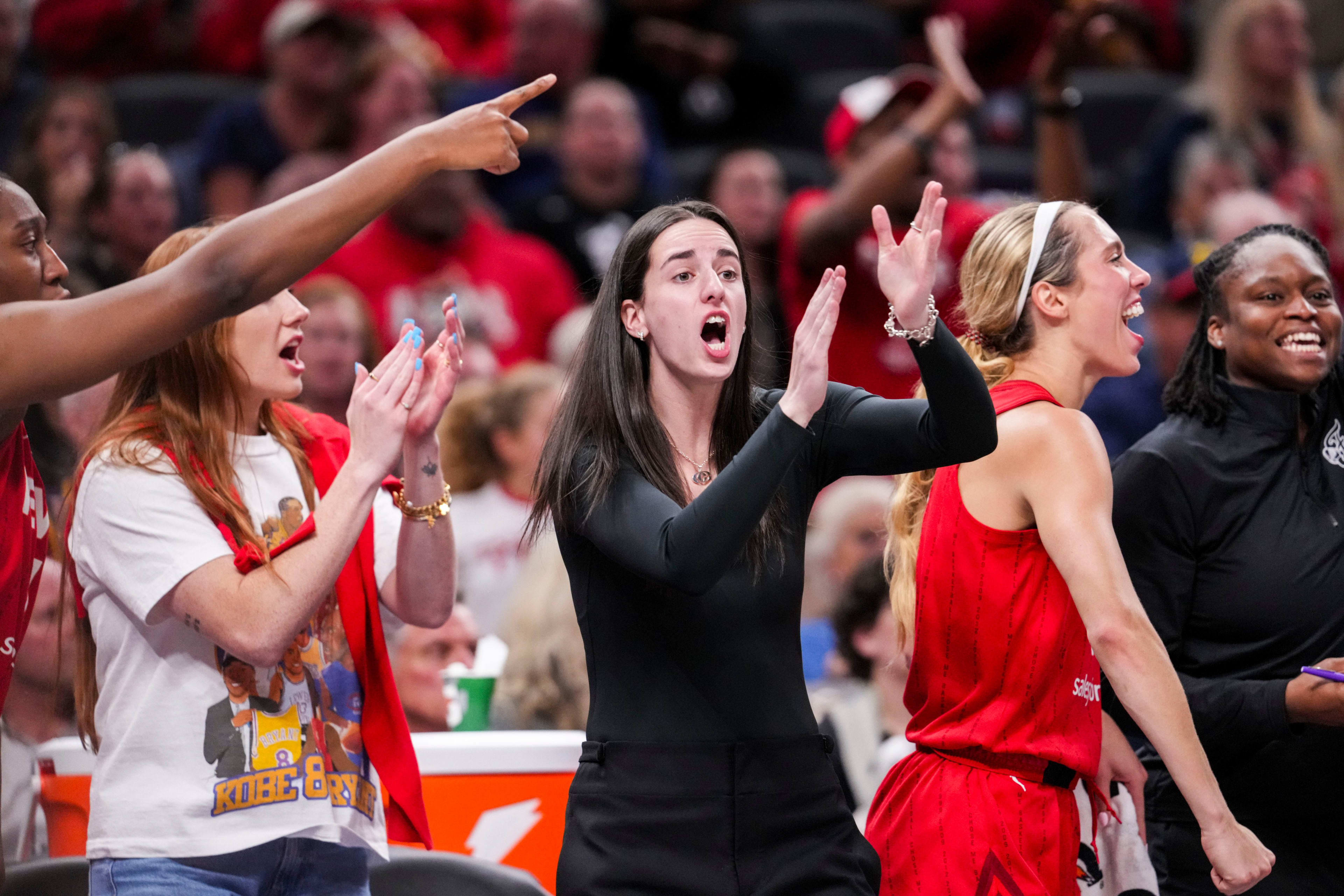 Indiana Fever guard Caitlin Clark.