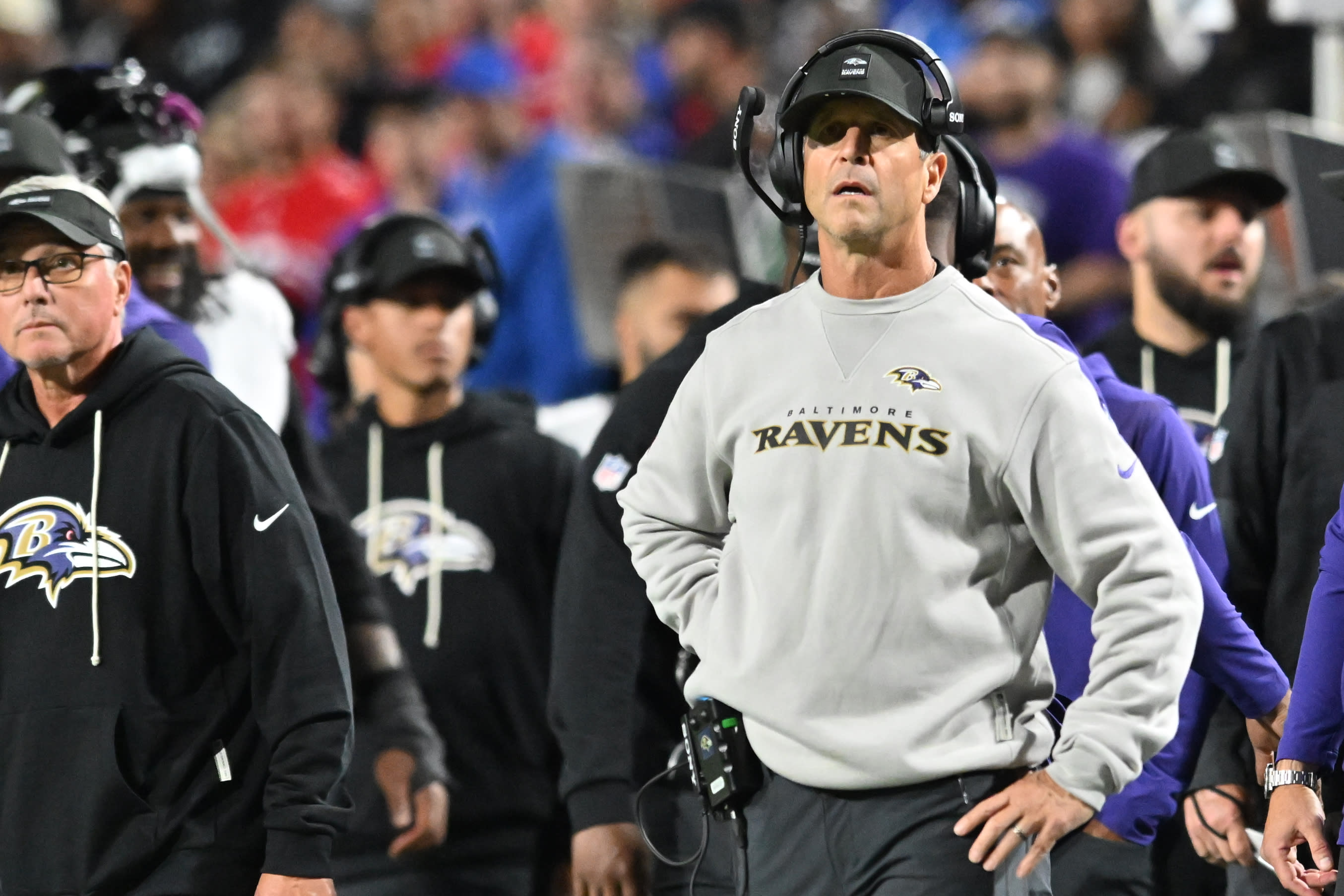 Head coach John Harbaugh has stunned the football world by banning three Baltimore Ravens rookies from taking the field after they were caught partying at a local nightclub on Wednesday night — just hours after missing team practice earlier that day due to “health reasons.” According to Ravens insiders, the decision was made immediately after Harbaugh reviewed footage and verified reports confirming their presence at the club. “If you think skipping practice and lying about it makes you a Ravens, think again — not on my field, not under my watch,” Harbaugh stated firmly. This Rookie Excuse Might Be the Worst You’ve Ever Heard…D