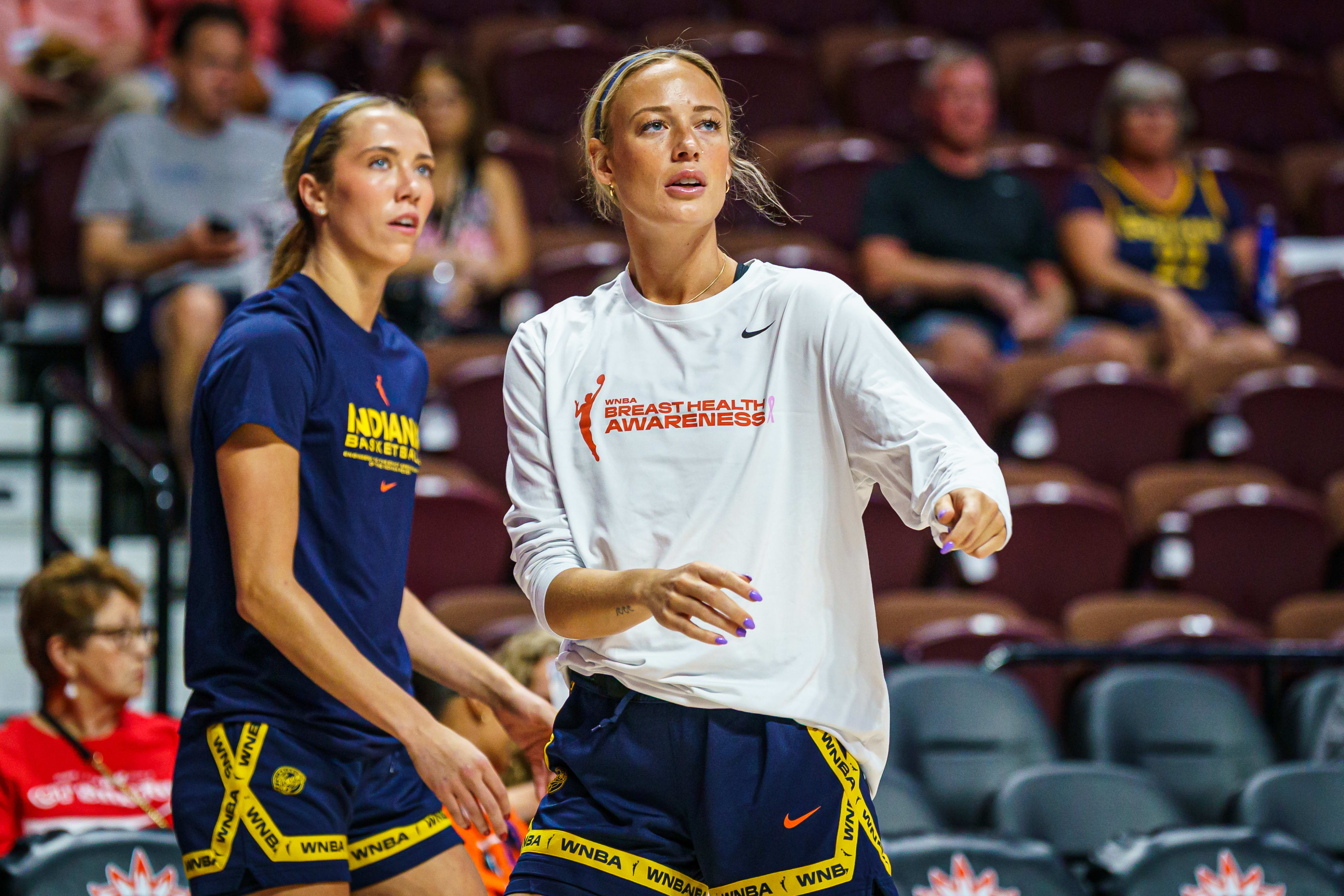 Indiana Fever guard Sophie Cunningham.