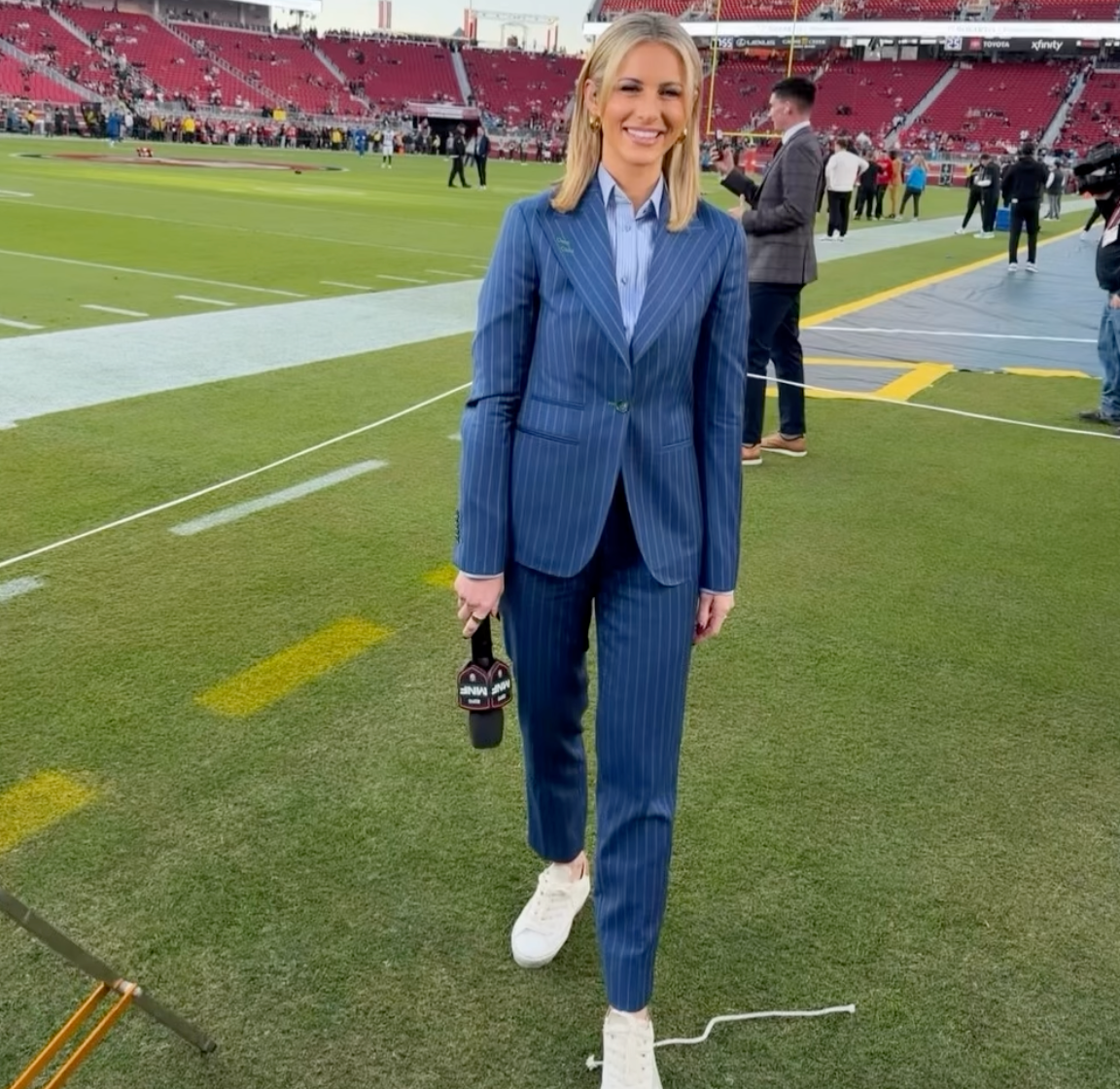 Molly Rutledge NFL Sideline Reporter Criticized For 'Monday Night Football' Outfit ...